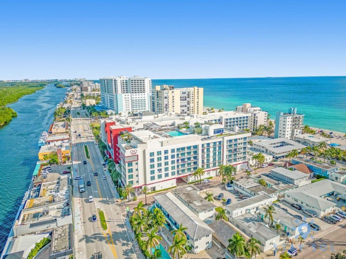 Hollywood Beach Broad - Walk - Gym - Amazing Pool Extérieur photo