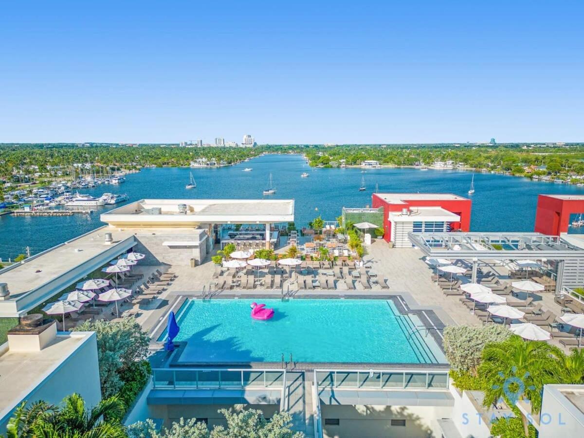Hollywood Beach Broad - Walk - Gym - Amazing Pool Extérieur photo