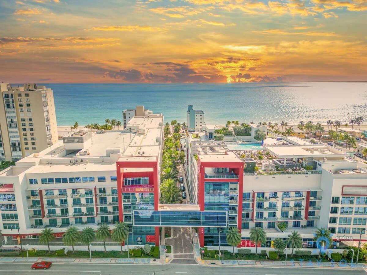 Hollywood Beach Broad - Walk - Gym - Amazing Pool Extérieur photo