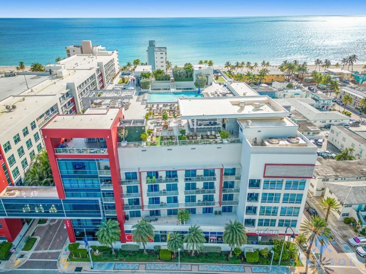 Hollywood Beach Broad - Walk - Gym - Amazing Pool Extérieur photo