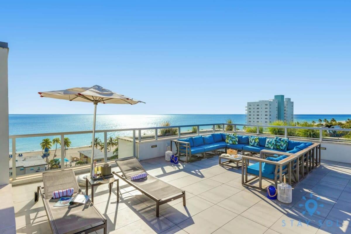 Hollywood Beach Broad - Walk - Gym - Amazing Pool Extérieur photo