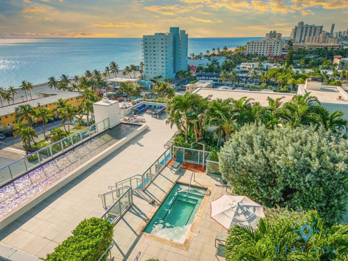 Hollywood Beach Broad - Walk - Gym - Amazing Pool Extérieur photo