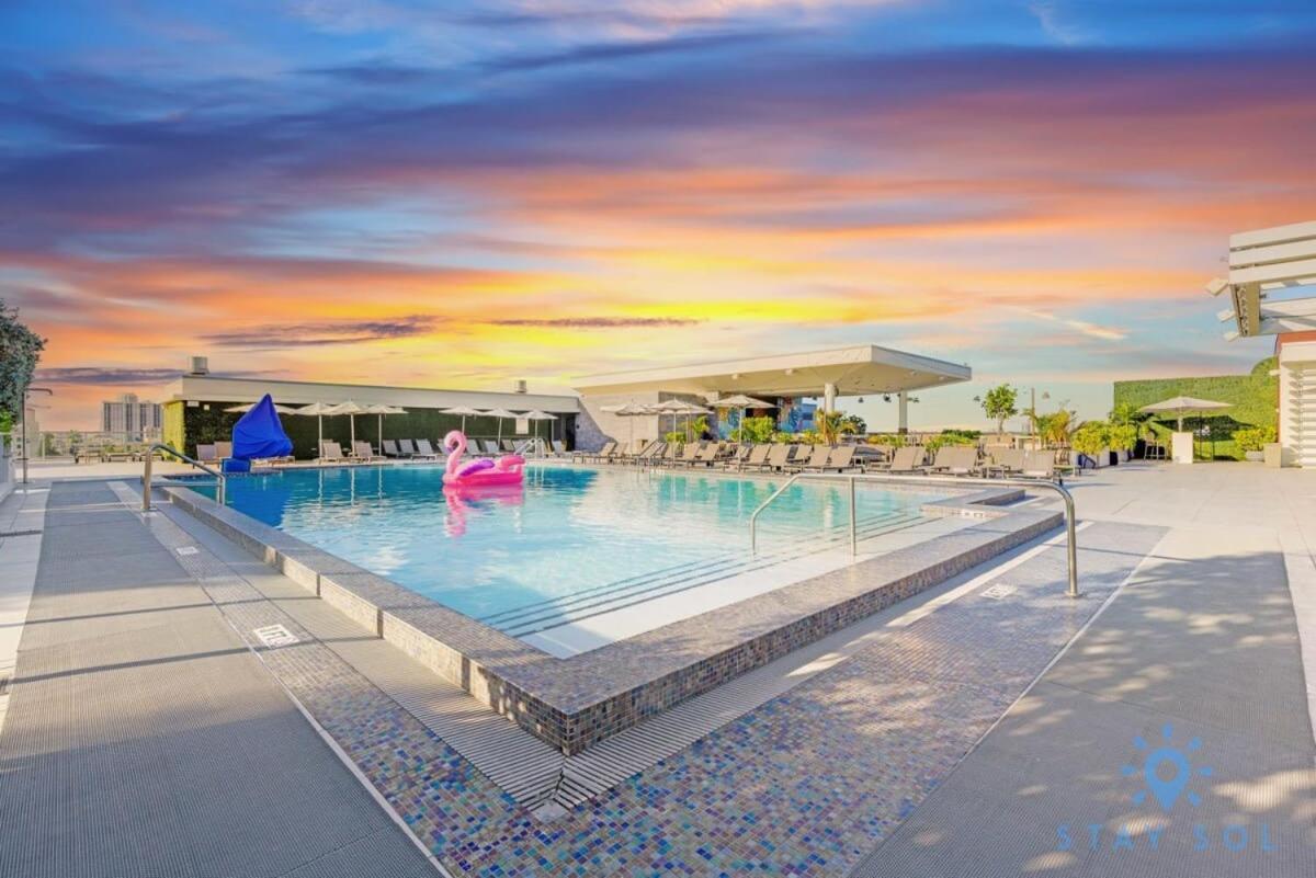 Hollywood Beach Broad - Walk - Gym - Amazing Pool Extérieur photo